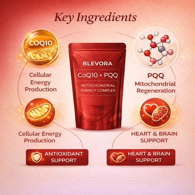 CoQ10 + PQQ capsules