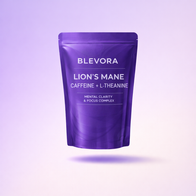 Lion's Mane Caffeine &  L-Theanine capsules