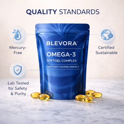 Blevora Omega - 3 Capsules